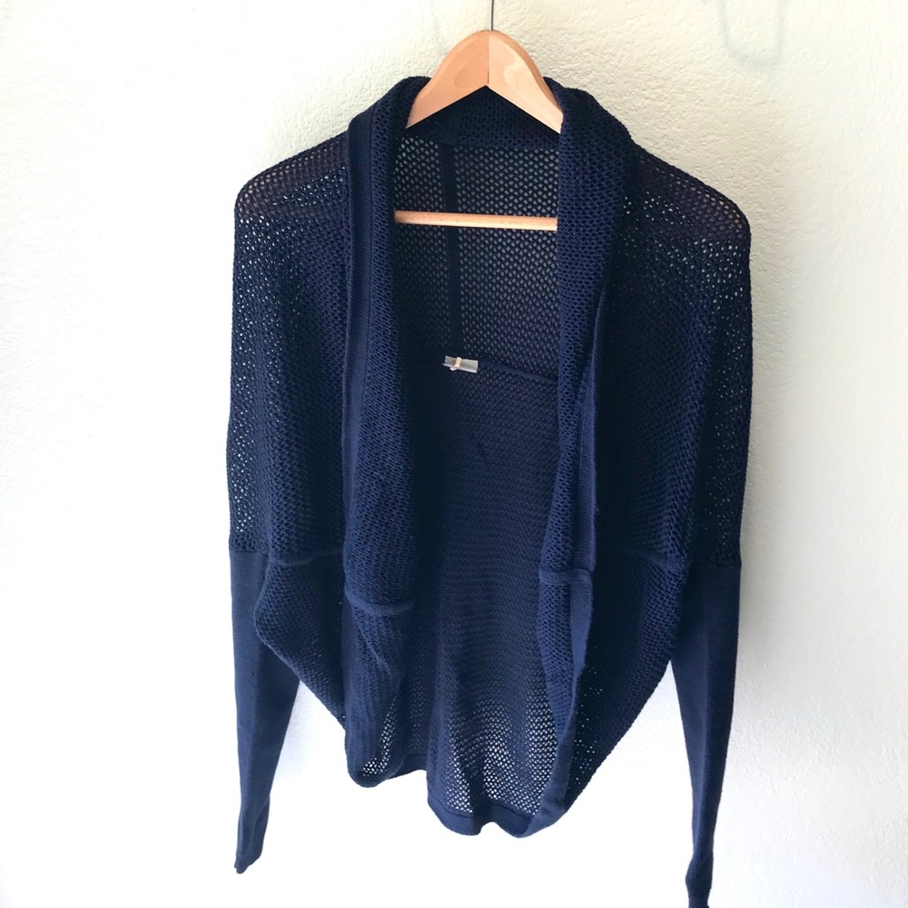 CALIA by Carrie Underwood Navy sweater.